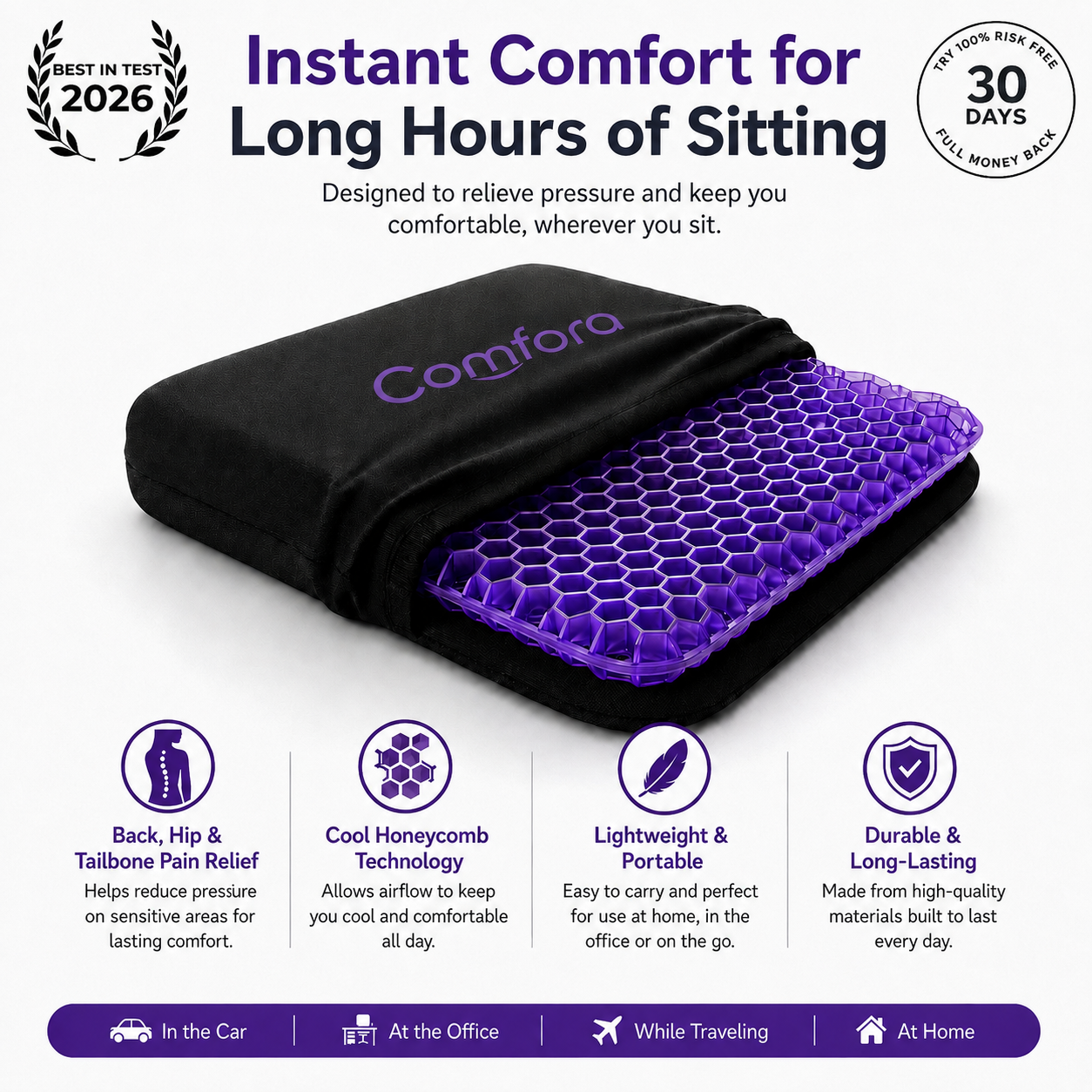 Comfora™ Seat Cushion